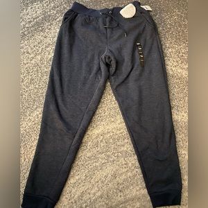 Men’s large fleece lined joggers